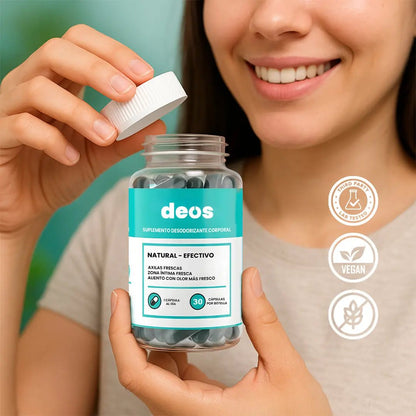 DEOS™ – Desodorante Interno Natural para Neutralizar Olores Íntimos, Frescor y Bienestar Diario HerbaLux