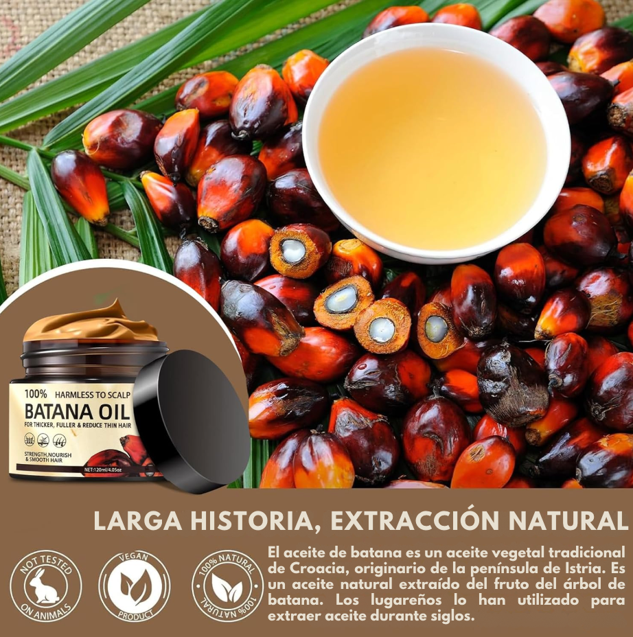 Batana Oil – Secreto Hondureño para Cabello Hidratado, Fuerte y Brillante HelixVital