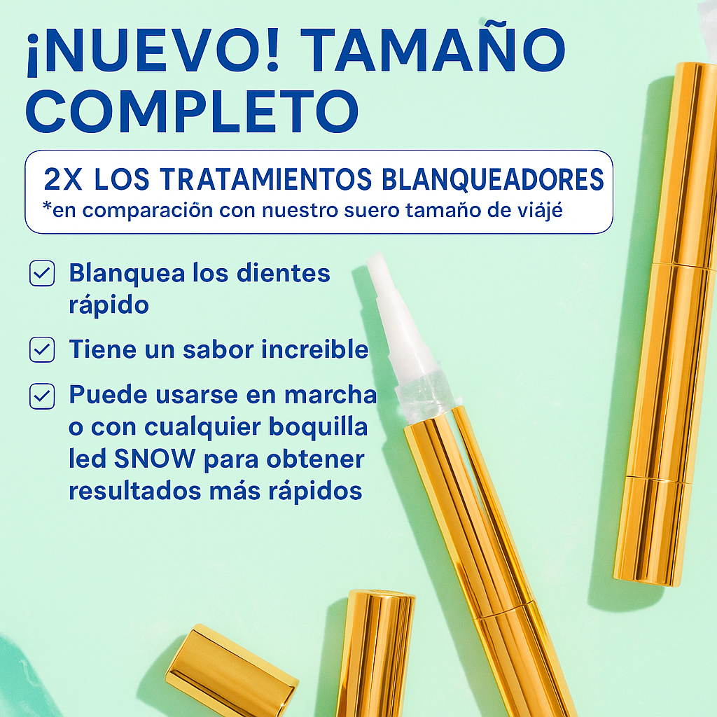 Pluma sérum blanqueadora extra fuerte con fórmula de doble peróxido Herbalux Health