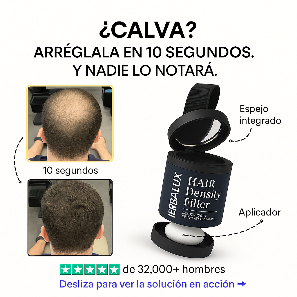 Hair Filler Density - Relleno para densidad capilar Herbalux Health