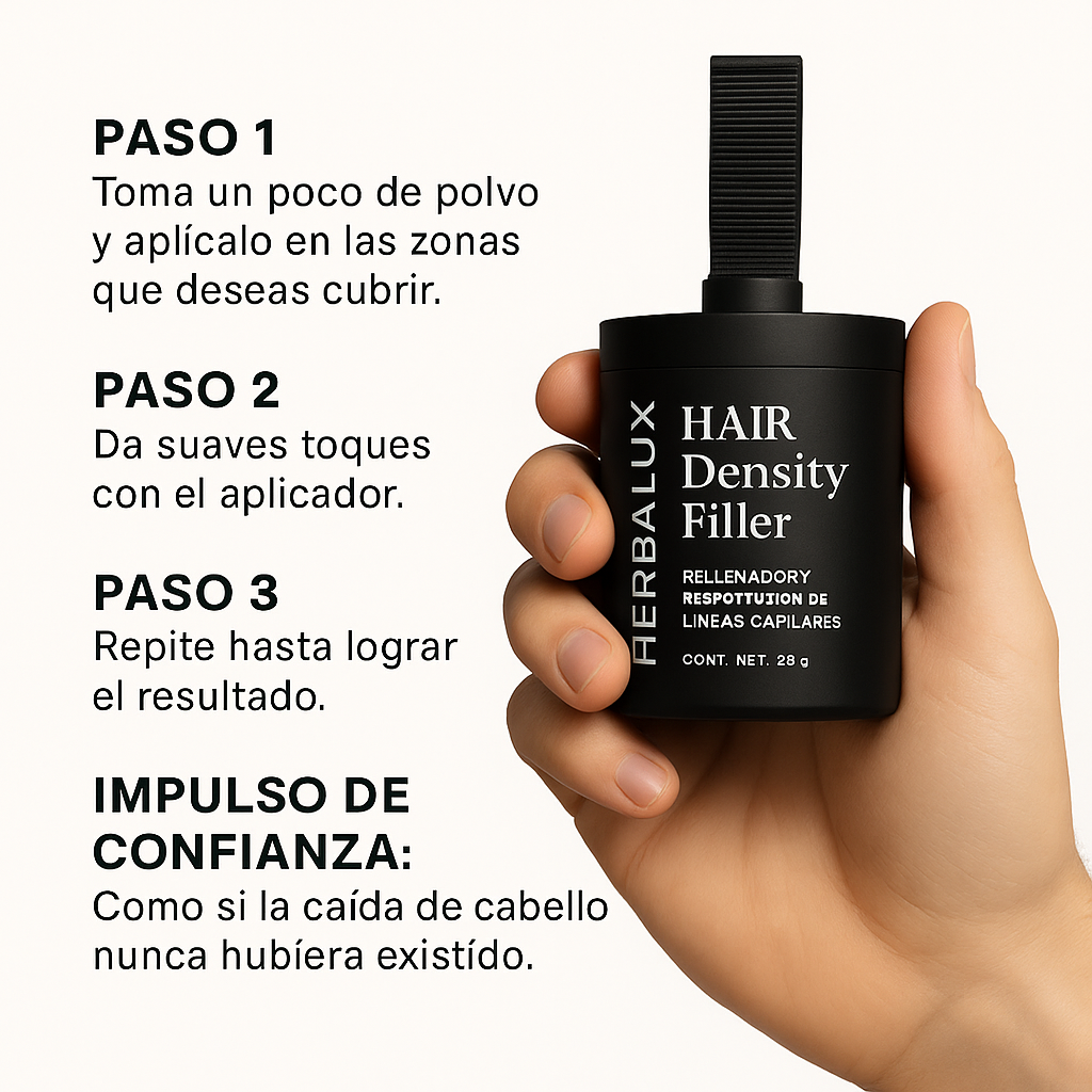 Hair Filler Density - Relleno para densidad capilar Herbalux Health