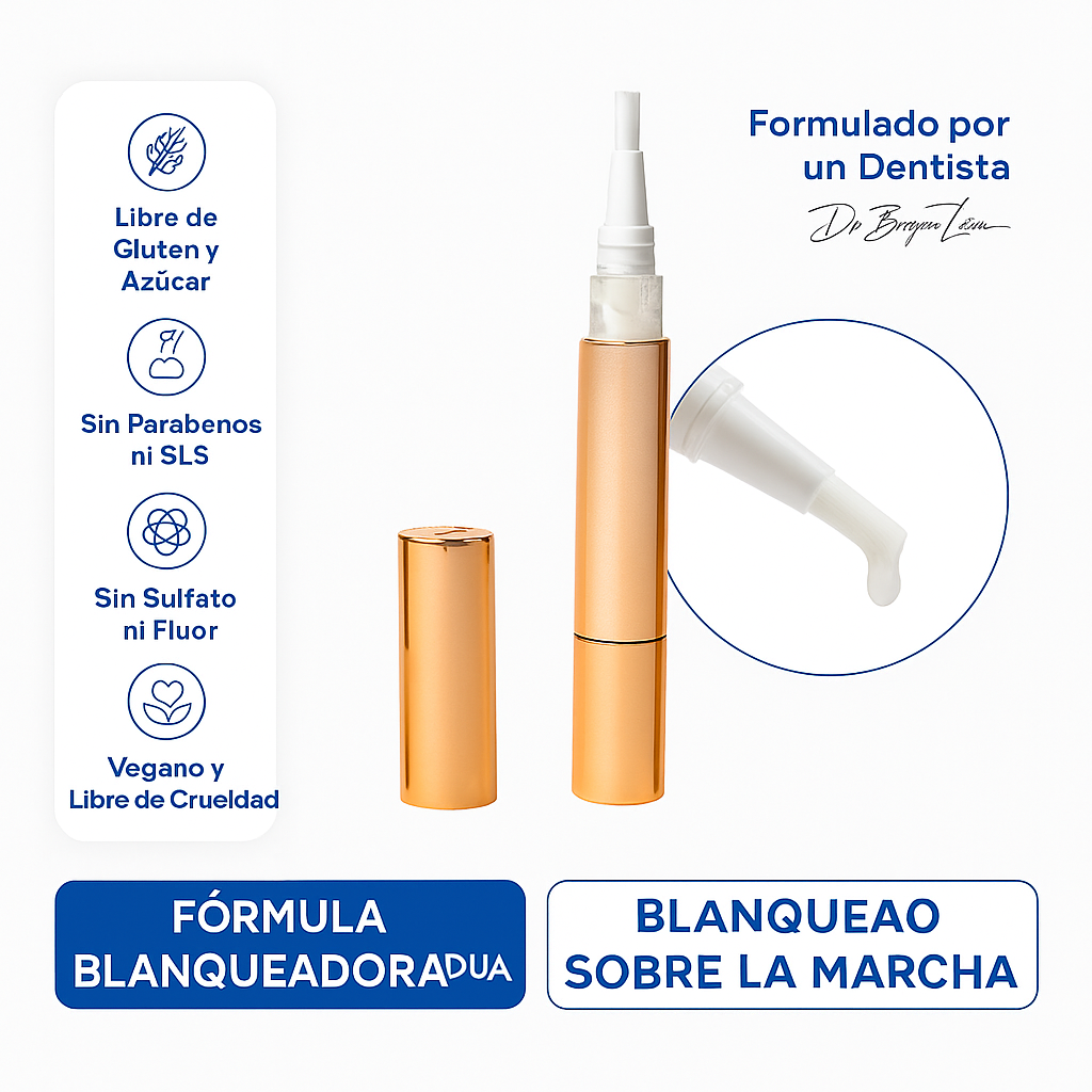 Pluma sérum blanqueadora extra fuerte con fórmula de doble peróxido Herbalux Health