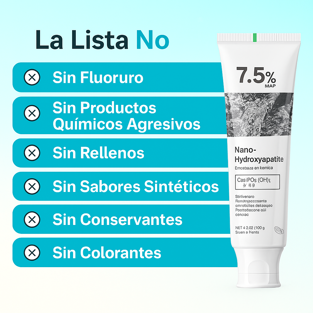 Herbalux Teeth™ Pasta Dental de Nano-Hidroxiapatita HerbaLux