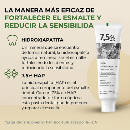 Herbalux Teeth™ Pasta Dental de Nano-Hidroxiapatita HerbaLux