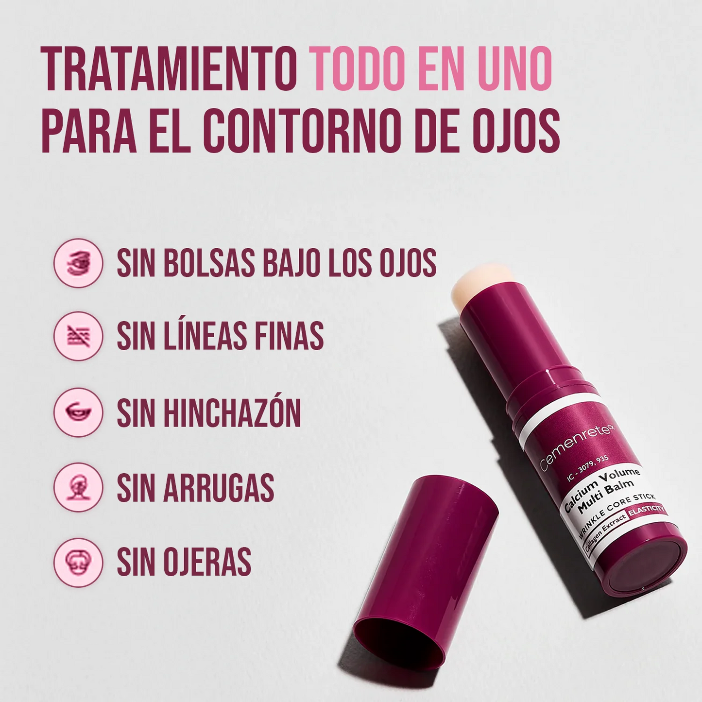 Bálsamo Facial Reafirmante - Elimina Arrugas y Líneas de Expresión