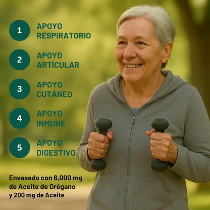 Aceite de Orégano + Semilla Negra HerbaLux