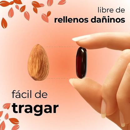 Aceite de Semilla de Calabaza 3000 mg – Cabello Fuerte y Piel Radiante HerbaLux