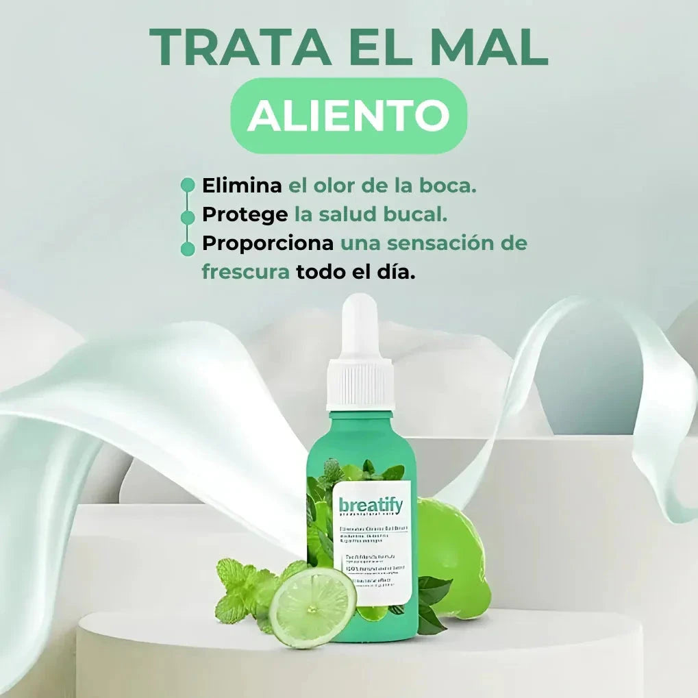 Breatify Herbalux - Aceite Elimina Mal Aliento Herbalux Health